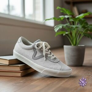 Vans Sport Low Atmosphere Grey Suede Sneakers | New | Men 6.5 / Women 8